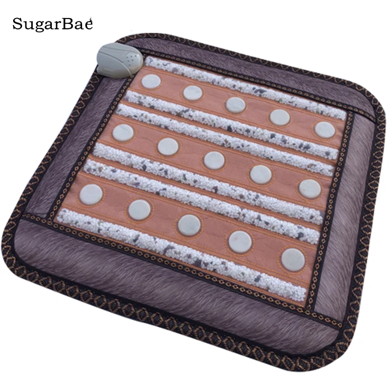 

Massageador Chair Mattress New Design Jade Electric Heating Health Care Seat Mat High Quality Made In China