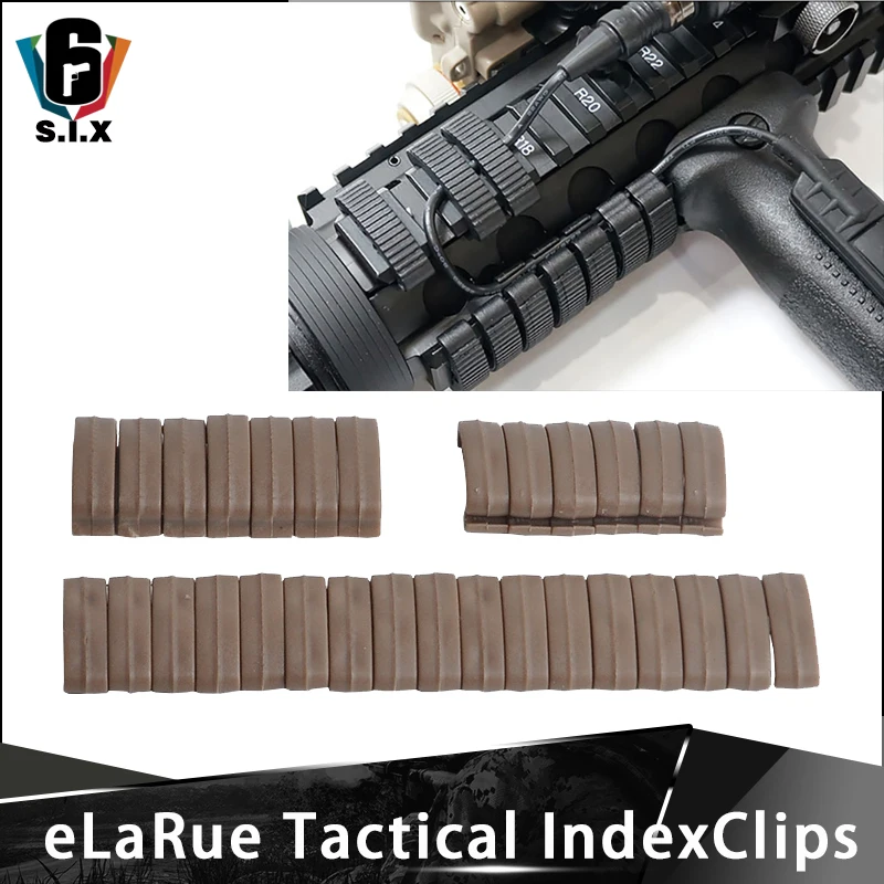 

Tactical Airsoft LaRue Tactical IndexClips Rail Cover Picatinny Rail Hunting Accessory