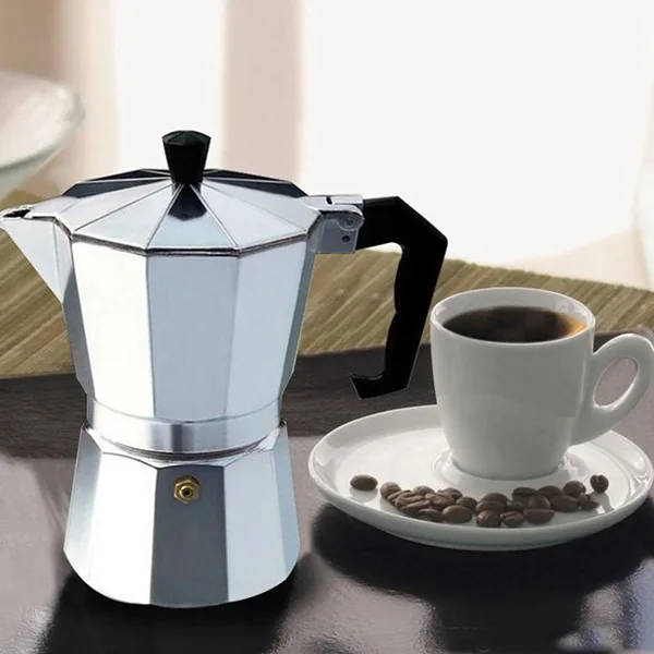 إبريق قهوة الألومنيوم Dripolator الأوروبية غلاية قهوة تركيا مثمنة الأواني حساسة أداة المطبخ براد لصنع الموكا Coffeeware