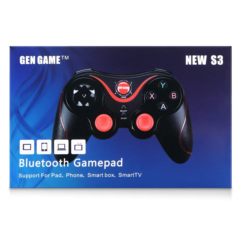 GEN GAME S3 контроллер беспроводной Bluetooth 3,0 S3 игровой геймпад джойстик смартфон PK T3 S5 контроллер для ПК Android