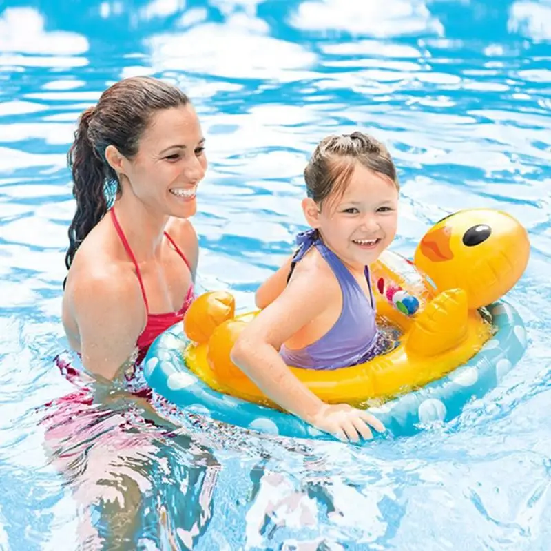 Портативный Summ Детская безопасность животных надувной плавающий круг надувные изделия для плавания игровой бассейн воды игрушки спасательный круг для плавания с сидением лодка водный спорт