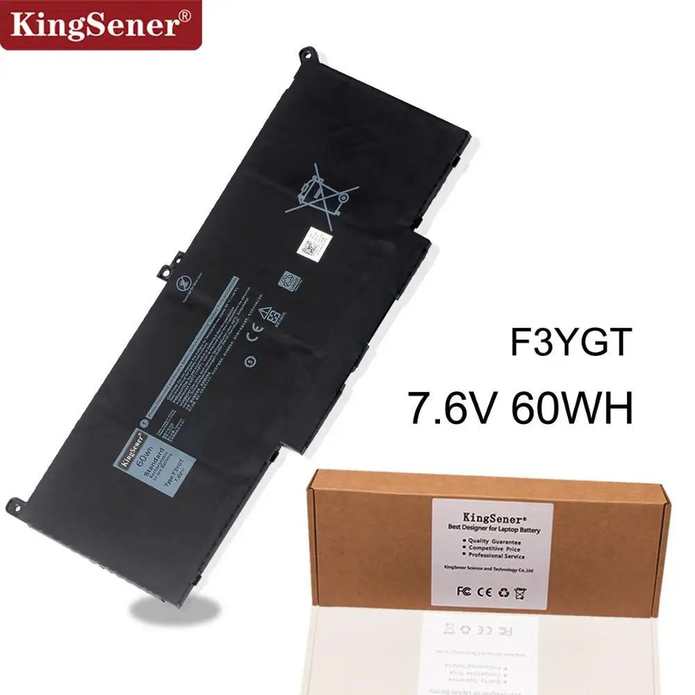 Цена Kingsener F3YGT ноутбук Батарея для Dell Latitude 12 7000 E7280 E7290 E7380 E7390 E7480 E7490 F3YGT 2X39G 7,6 V 60WH