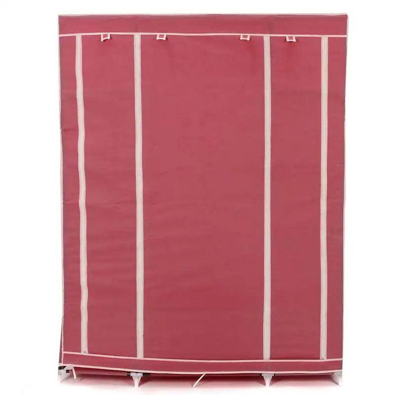 1Pcs Household Simple Fashion Wardrobe DIY Fold Portable Storage Cabinet Multifunction Dustproof Moistureproof Closet 1Pcs Household Simple Fashion Wardrobe DIY Fold Portable Storage Cabinet Multifunction Dustproof Moistureproof Closet