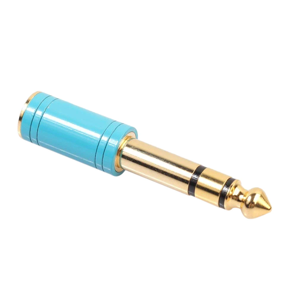 6,5 мм 6,35mm 1/4 дюйма мужчина к 3,5 мм 1/8 дюймов со штекера на гнездо стерео дополнительный разъем для наушников кабель аудио адаптер штепсельной вилки для гитарной вилки усилитель