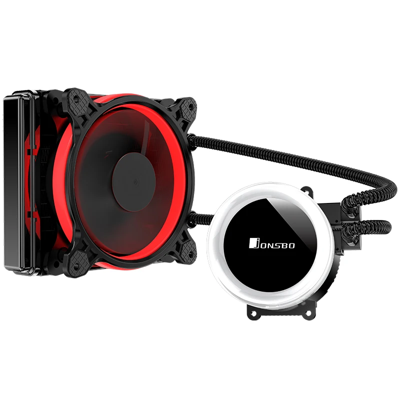 Jonsbo Tw2 120 Cpu водяное охлаждение 4Pin 12 см вентилятор Rgb Aura 256 цветов авто Замена