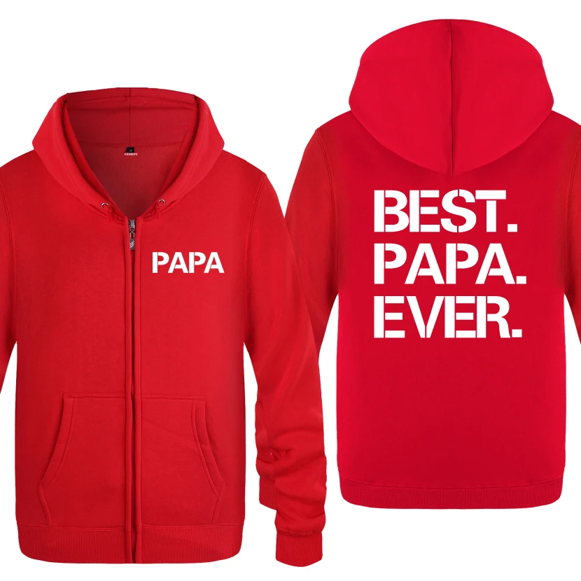 Best Papa никогда не Творческий Fathers Day Gift толстовки с капюшоном и Для мужчин 2018