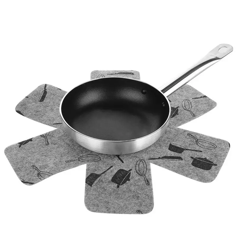 

Scratch Resistant Non-slip Protectors for Table Pots Cooker Pans Separator #YW