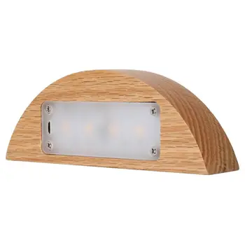 

USB Rechargeable LED Desk Night Lamp Touch Switch Semicircle Shape Table Night Light Bedside lamp usb lamp Eye lamp