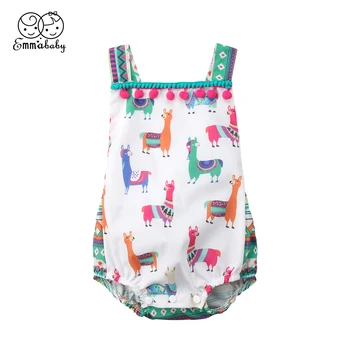 

2019 Brand New Newborn Kids Baby Backless Cute Bodysuit Jumpsuit Outfit Clothes Sunsuit