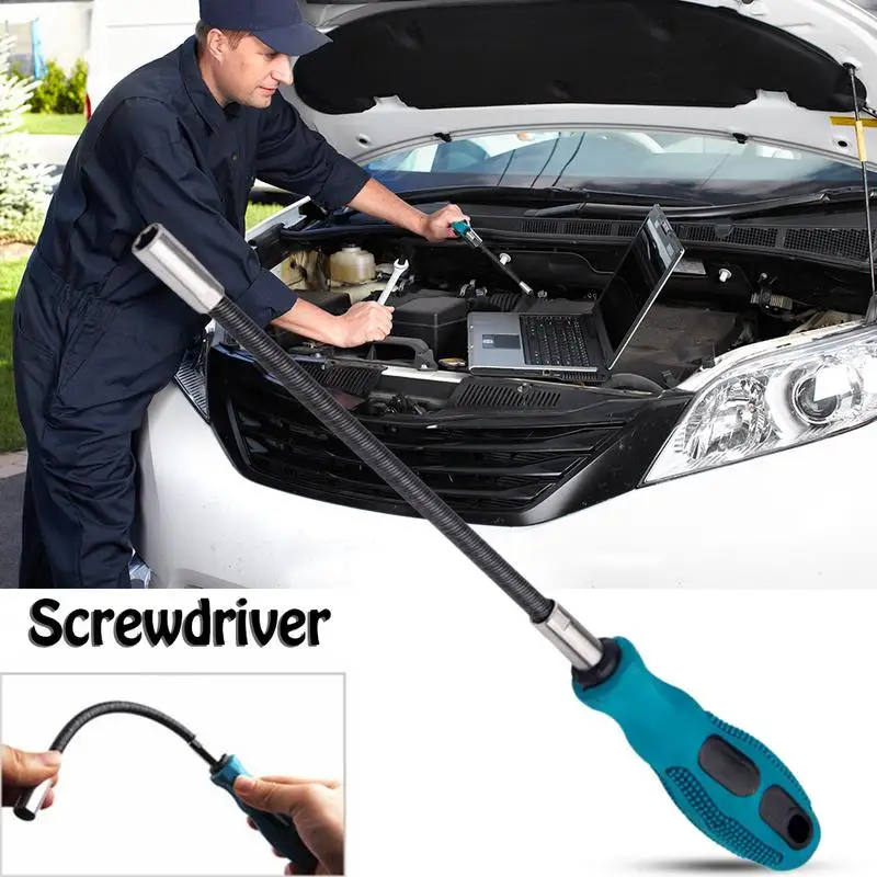

1pcs Multifunctional Non-slip Socket Screwdriver Flexible Hex Screw Manual Screwdriver Tools