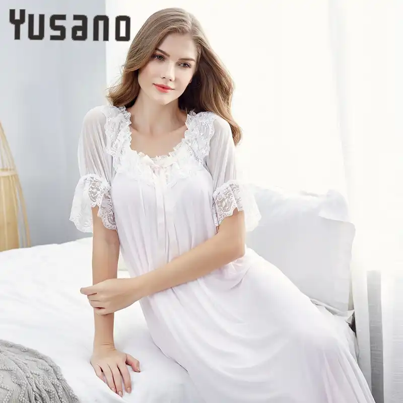 women's short sleeve nightshirt