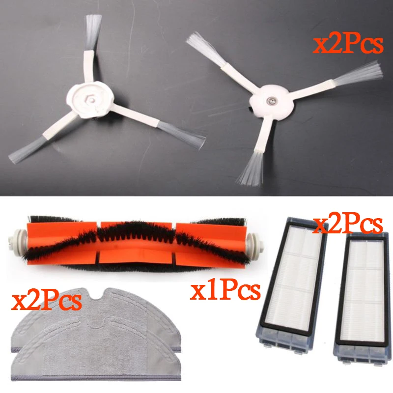 

Fashion Main Side Brush Filter Mesh Mop Cloth for Xiaomi Mi Vacuum Cleaner Roborock S50 Main Brush