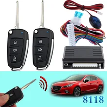 Keyless entry system car flip key for mazda #27 remote central lock locking system CHADWICK 8118 Intelligent remote control led