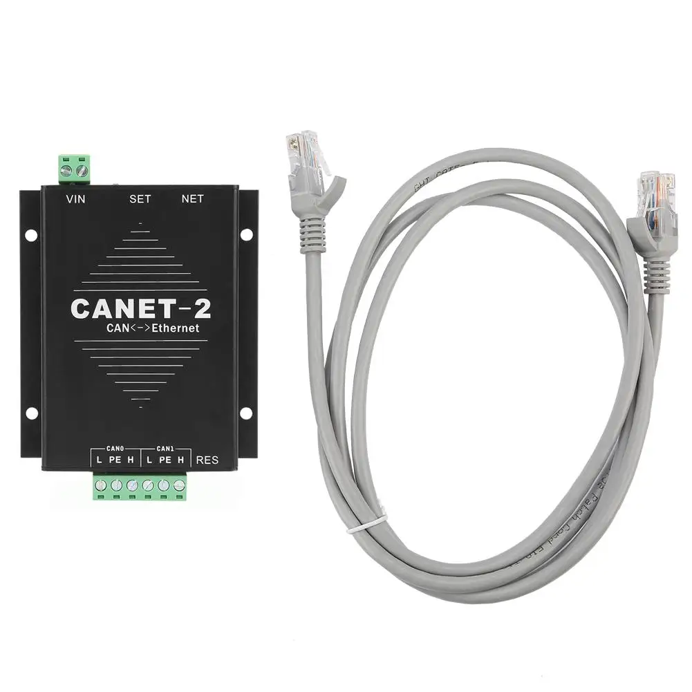 Ethernet, чтобы можно было конвертер CANET-2 Ethernet, чтобы можно было Интерфейс конвертер 2-полосная CAN-Bus к локальной сети TCP/IP передачи данных адаптер