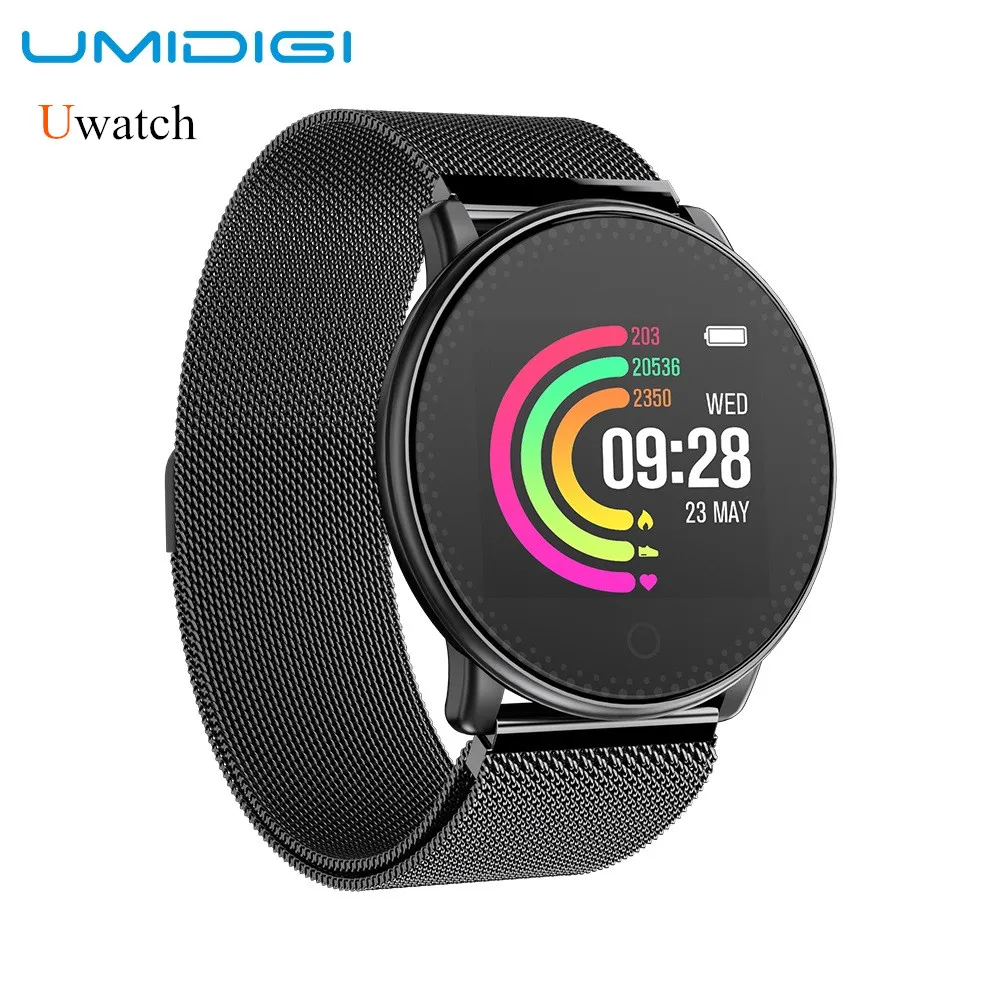 Умные часы UMIDIGI Uwatch браслет с монитором сна Смарт Bluetooth водонепроницаемые