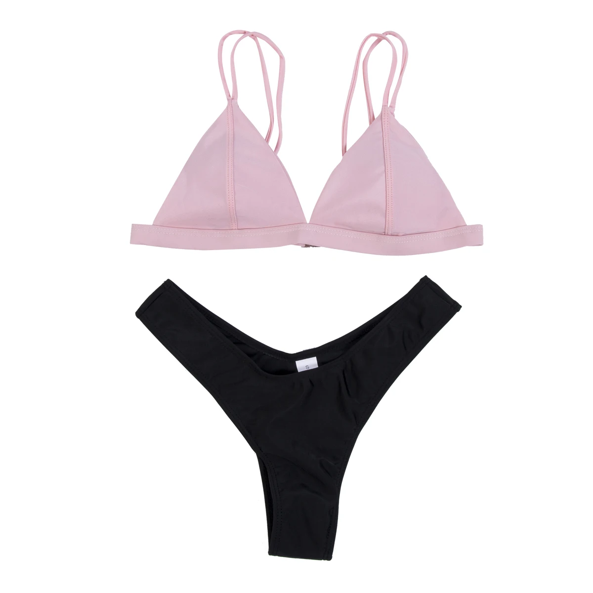 

ITFABS Women Solid Swimsuit 2019 Sexy Brazilian Swimwear Triangle Bikini Gilrs Beachwear Female Bathing Suit Biquini Swim Wear