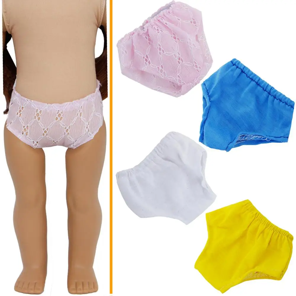 

Cute Underwear Panties Briefs Bodyshorts Shorts Doll Accessories Clothes for American Girl Doll 18 in. Children Toy