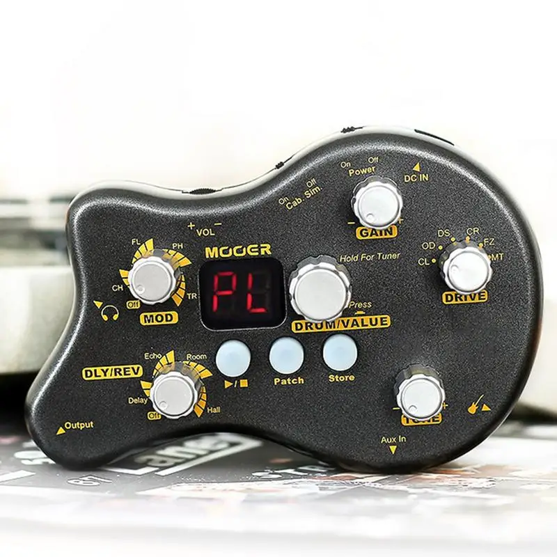 

Mini Electric Guitar Integrated Effects Delayed Reverb With Tuning Drum Machine Effectors Musical Instrument Guitar Parts