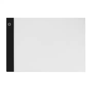 

ALLOYSEED Digital Tablets A4 LED Graphic Dimmable Stencil Drawing Board Light Box graphic Pad for comic drawing