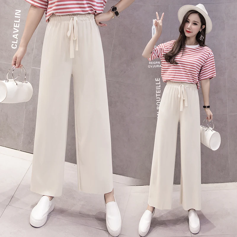 Reversed Cuff Denim Jeans Ankle length Pants Women Denim