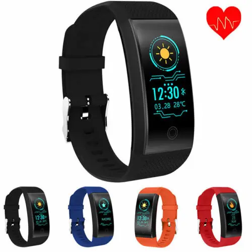 

IP68 Waterproof Sports Blood Pressure/Oxygen Heart Rate Fitness Smart Watch Wrist Band Bracelet