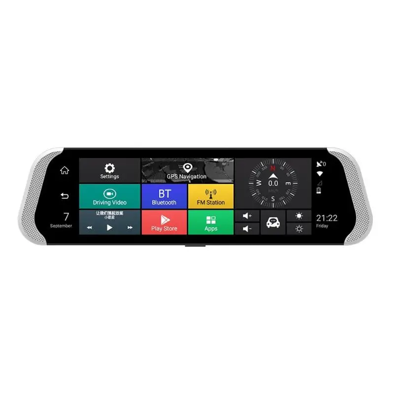 

10inch 3G/4G Car Rearview Mirror DVR Camera Dual Lens Android 5.1 Bluetooth Dash Cam Video Recorder With Night Vision Function