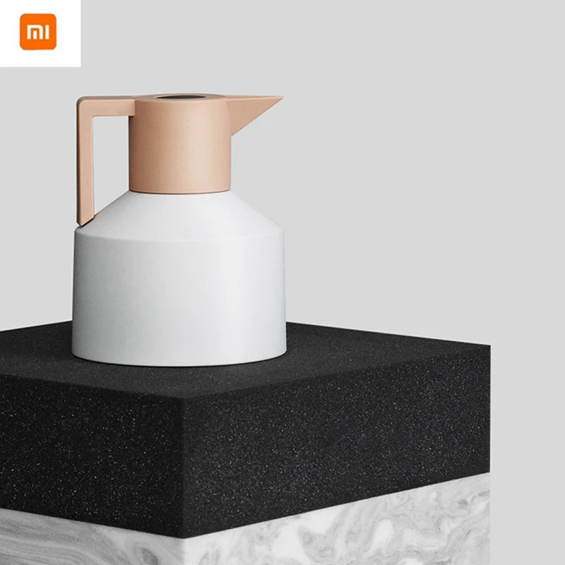 Оригинальный Xiaomi 1L арт чайник термос Normann Geo Art Уникальный большой объем для воды