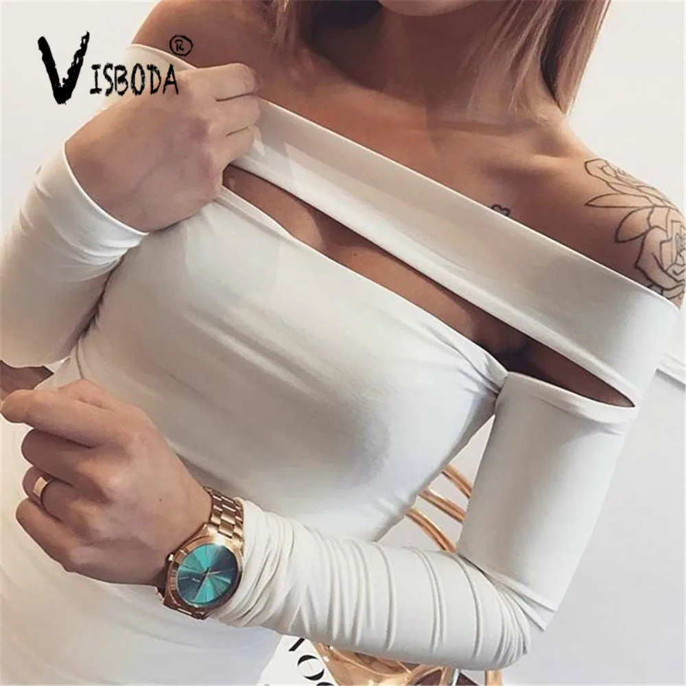 

Neon Green Off Shoulder Sexy Bodysuit Women Long Sleeve Hollow Out Bodycon Rompers Female Jumpsuit Summer One Piece Body Suit