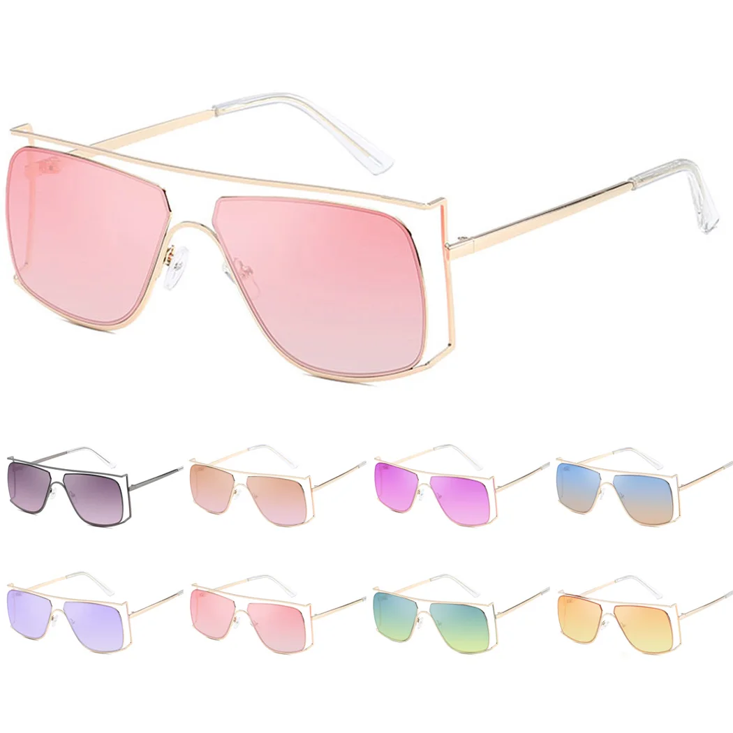 Мода Нерегулярные Для женщин Кошачий глаз бренд солнцезащитных очков кадр маленький розовый Sun солнцезащитные очки без оправы аксессуары