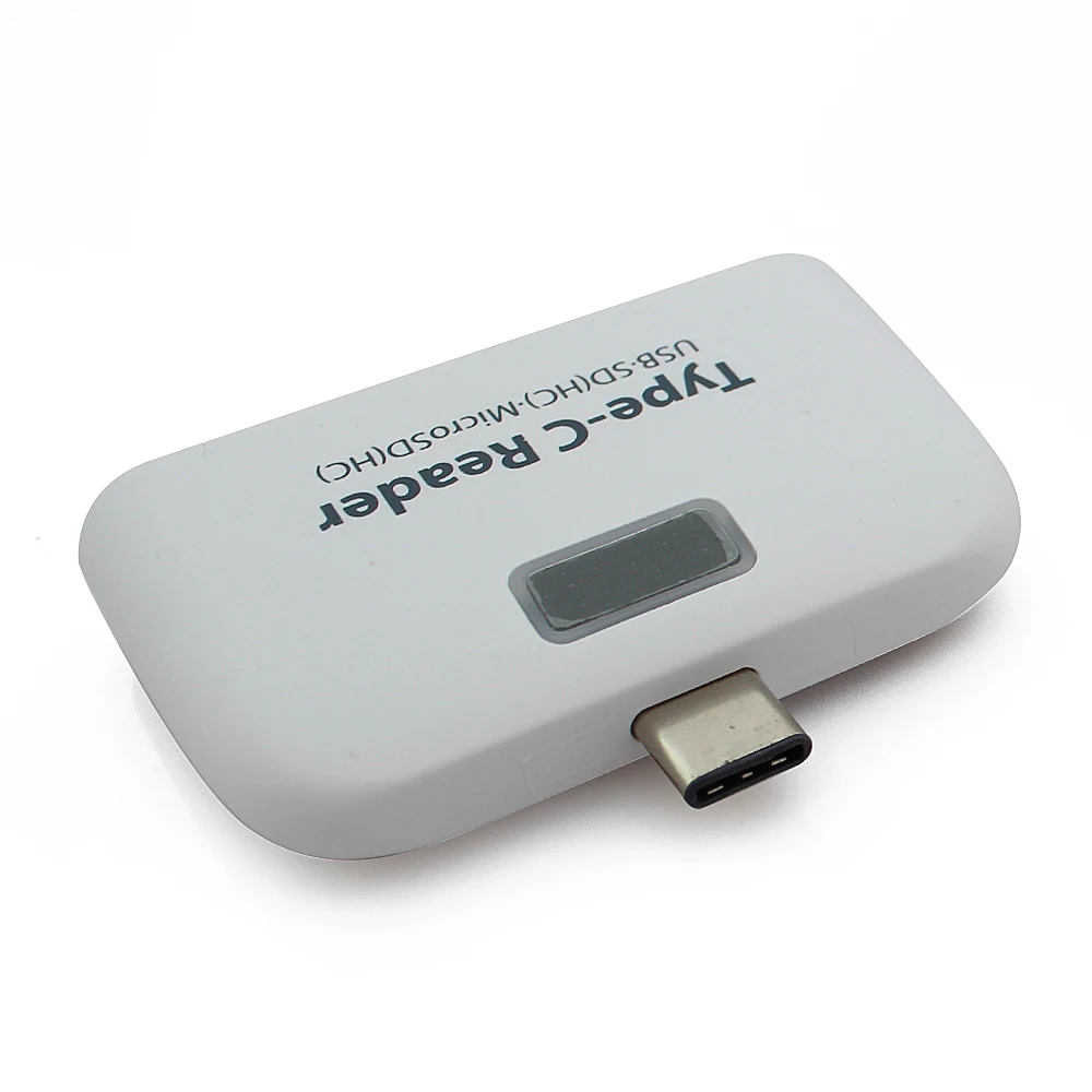 CHYI Type-C HUB Multi Function USB 2.0 Port SD/TF Card Reader Mini USB-C Splitter Adapter For PC Smart Phone Laptop Accessories