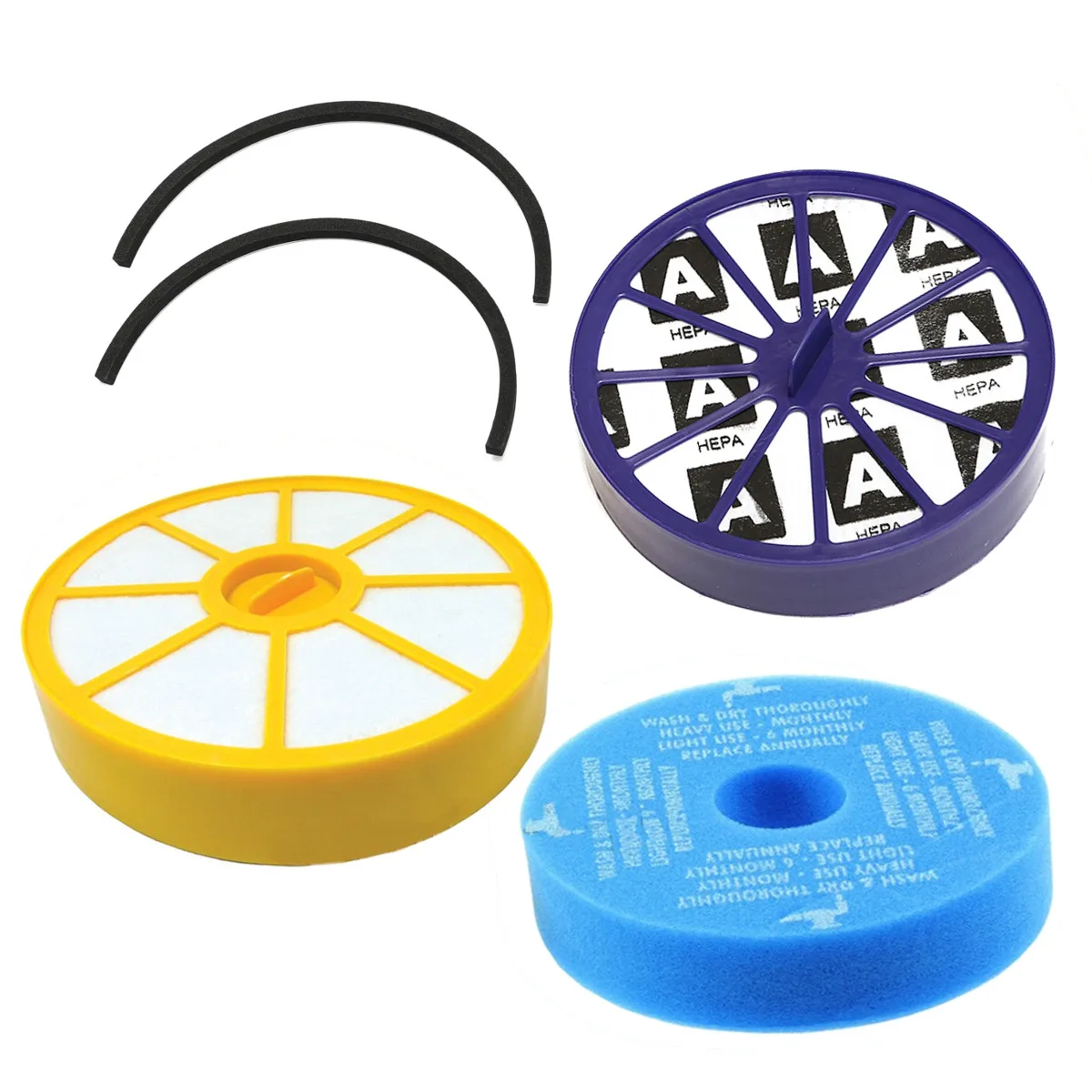 Pre Post Motor HEPA Vacuum Cleaner Filter & Seals Kit For DYSON DC14