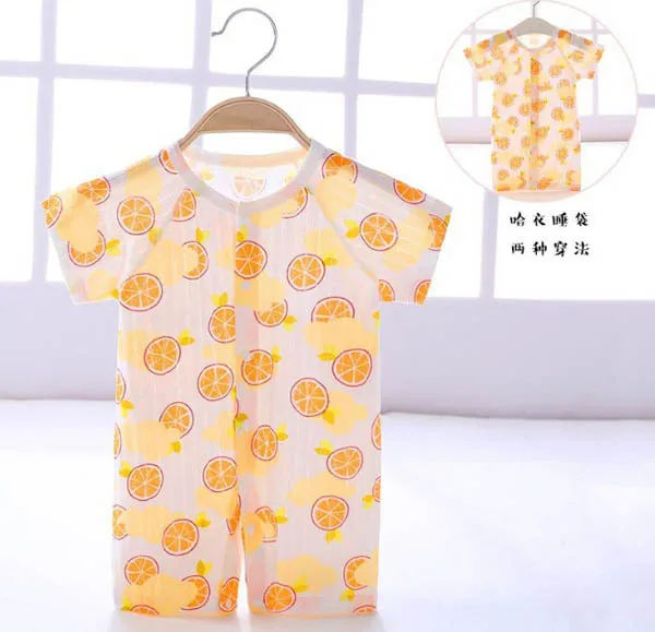 Baby summer clothing jumpsuit pajama air-conditioned clothing baby clothing Baby summer clothing jumpsuit pajama air-conditioned clothing baby clothing