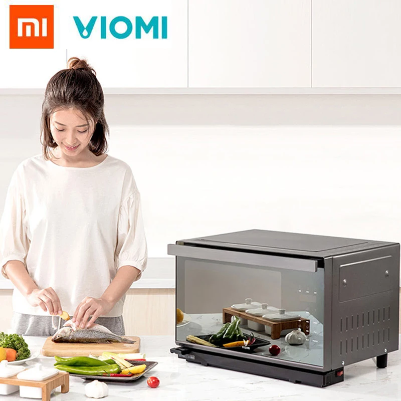 2100 Вт 28Л 11 VIOMI VS02802 Пароварка машина цинкового сплава столешница Тип печь тостер