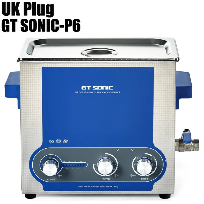 GT SONIC Ultrasonic Cleaner Cleaning Machine Adjustable Power