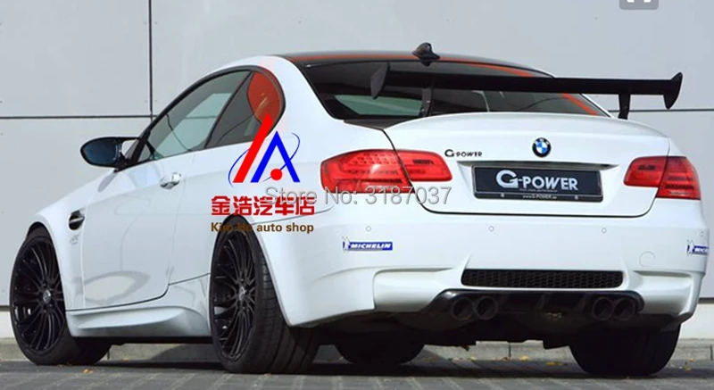 Для BMW 1M M3 E82 E87 E90 E92 E93 F30 F10 Revozport Style GTS 100% углеродное волокно Универсальный задний