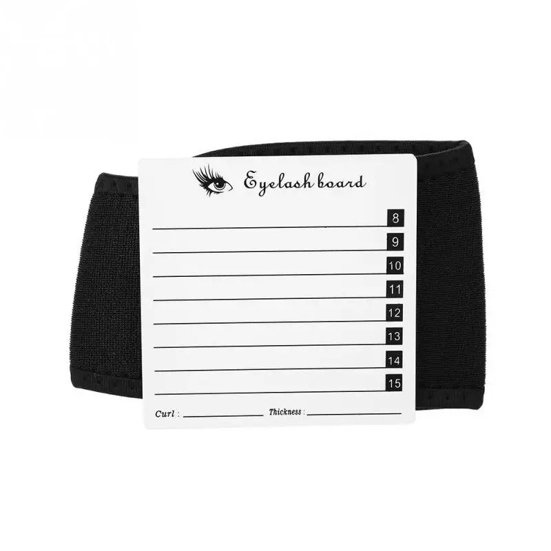 8-15mm Handheld Oversized Grafting individual Eyelashes Stand Strip Eyelashes Extension with Scale Makeup tool