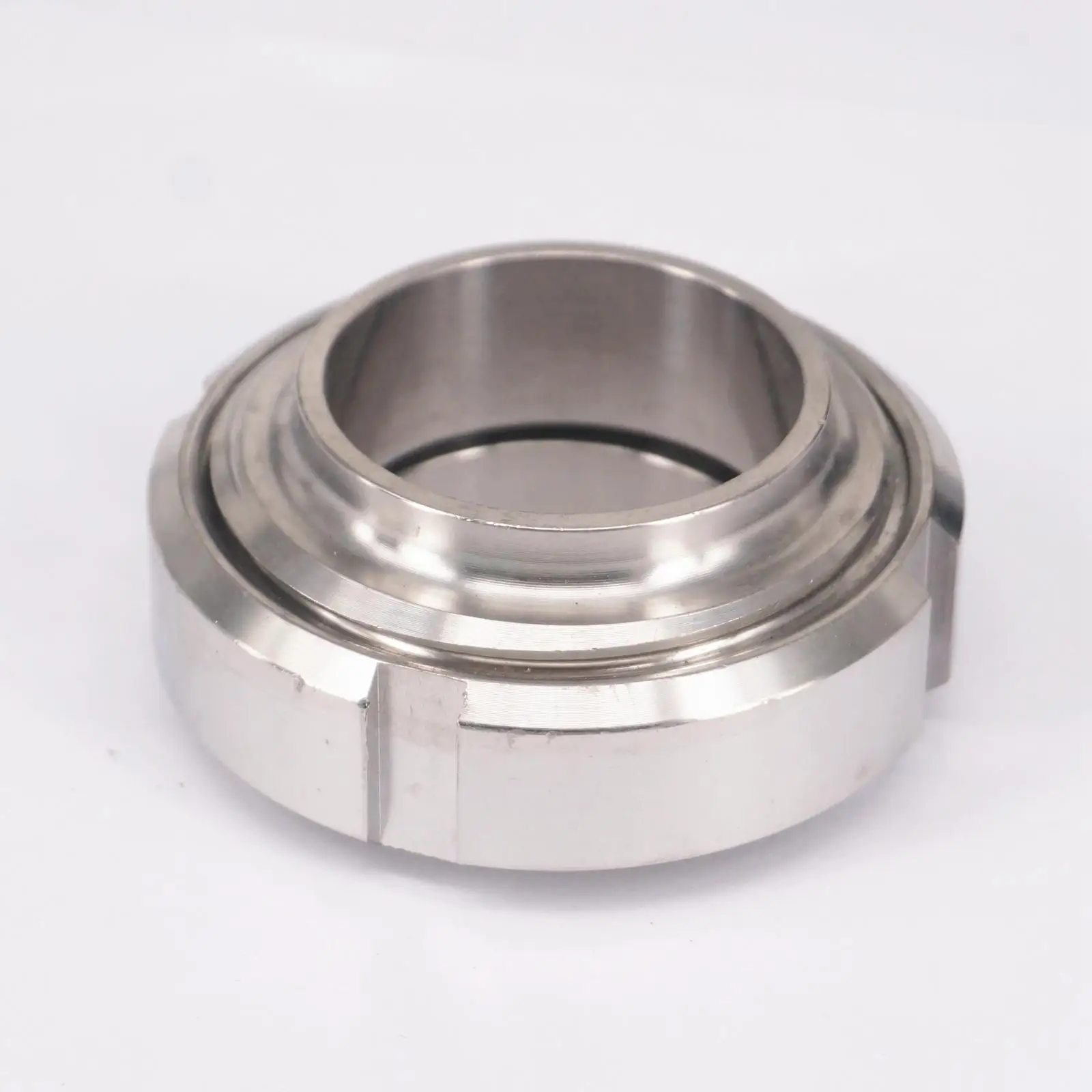45mm Pipe OD 304 Stainless Steel Sanitary T-ThreadWeld On Socket Union Set Homebrew 229 PSI Hygiene Grade | Обустройство дома
