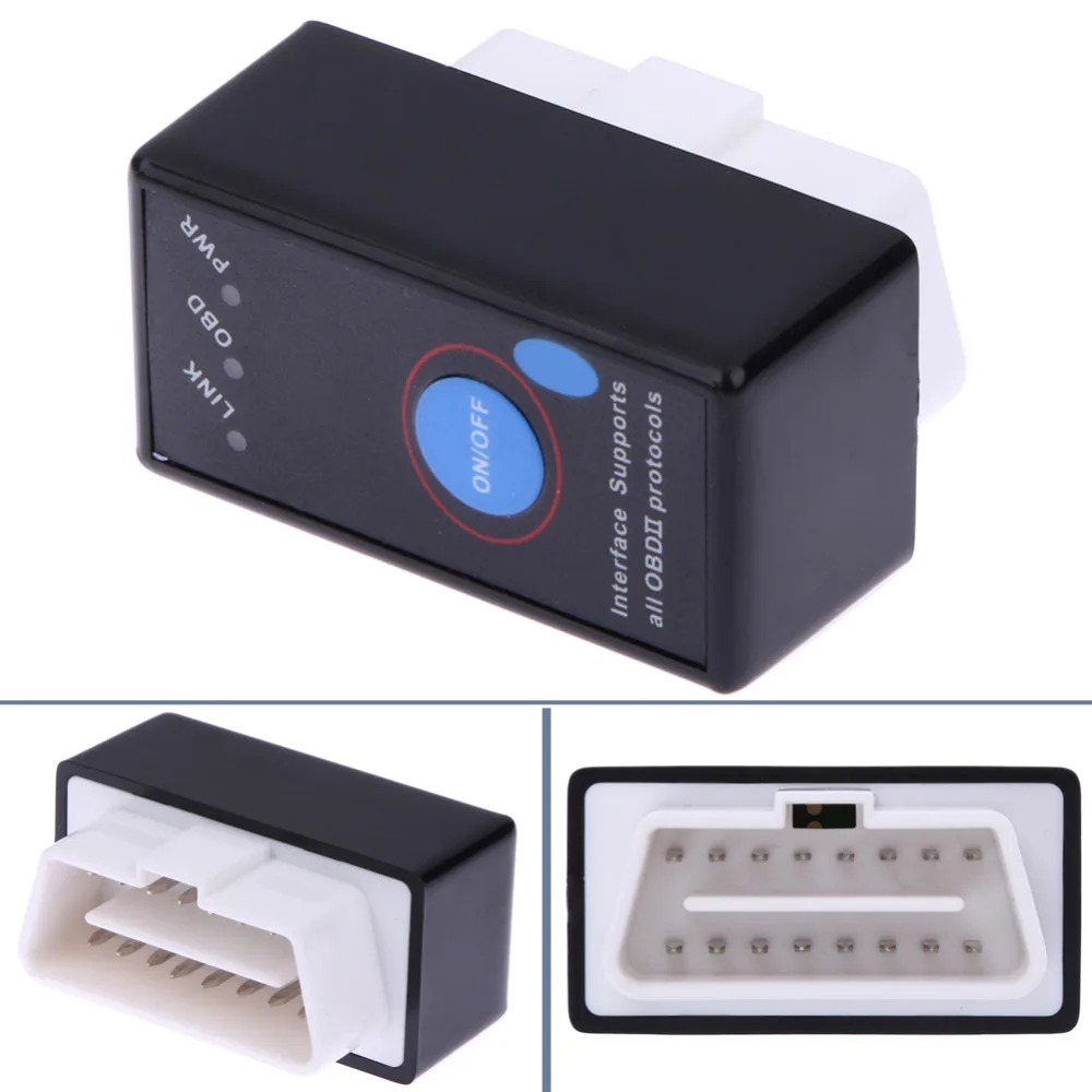 Super V2.1 Elm327 Bluetooth Elm 327 Obd2 ObdII Can bus диагностический инструмент для