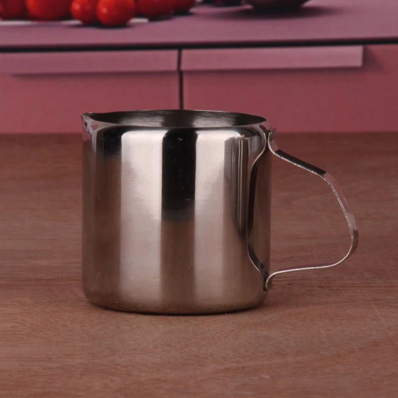 1 xKitchen ремесло из нержавеющей стали Молоко Кофе Латте лягушка искусство кувшин