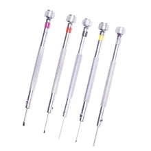 Shellhard 5 шт. нержавеющая сталь для часов отвёртка часы ремонтный набор Инструменты очки часы ювелирные изделия Часовщик инструмент