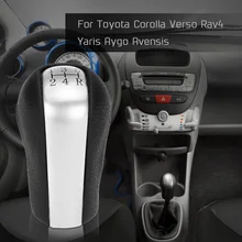 5 скоростей ручка переключения передач Замена для Toyota Corolla Verso Rav4 Yaris Aygo Avensis