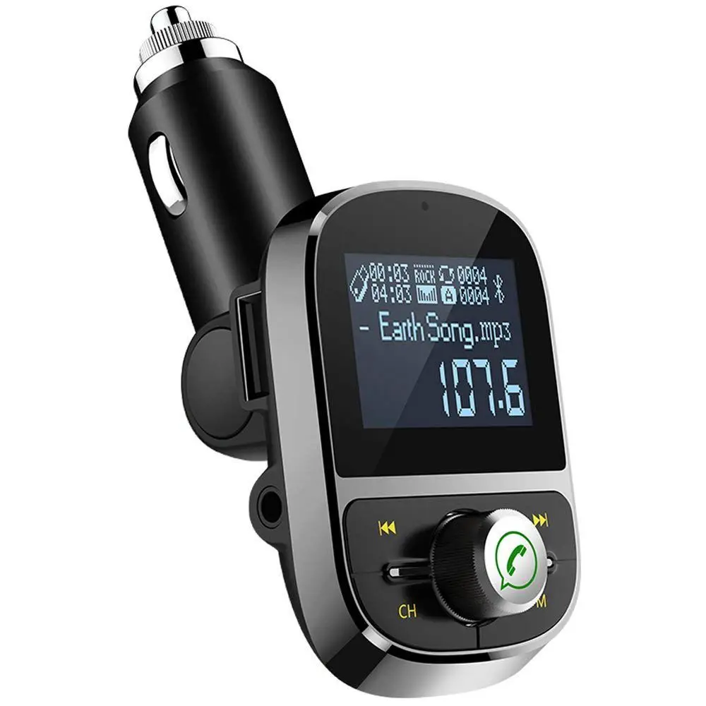 Wireless Bluetooth FM Transmitter Radio Adapter Car MP3 Dual USB Car