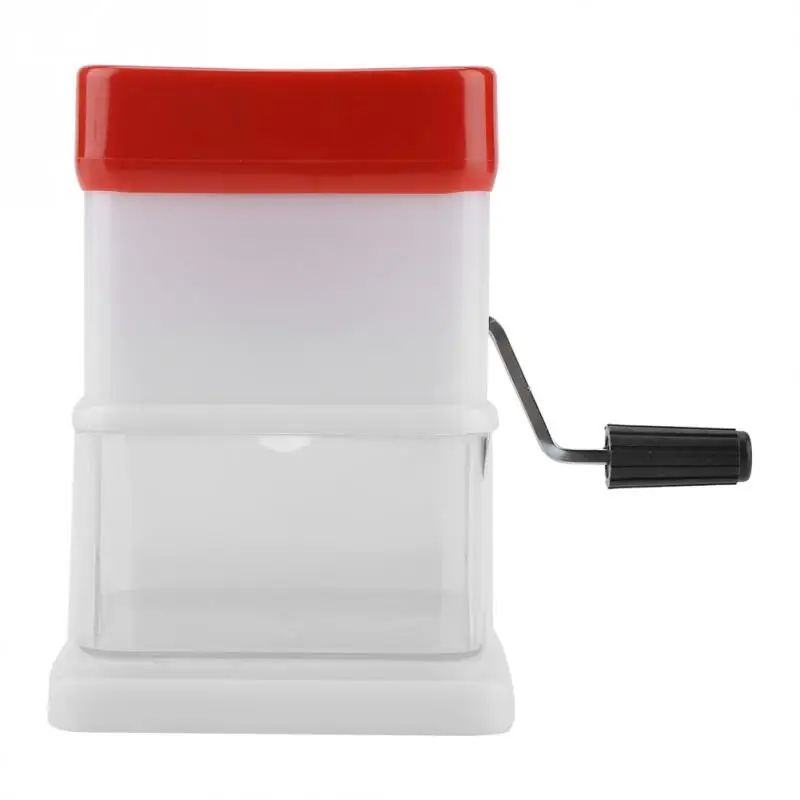 

New Style Portable Manual Ice Shaver Shredding Machine Crusher For Shaved Ice Snow Cone Mayitr Fruit Vegetable Tools