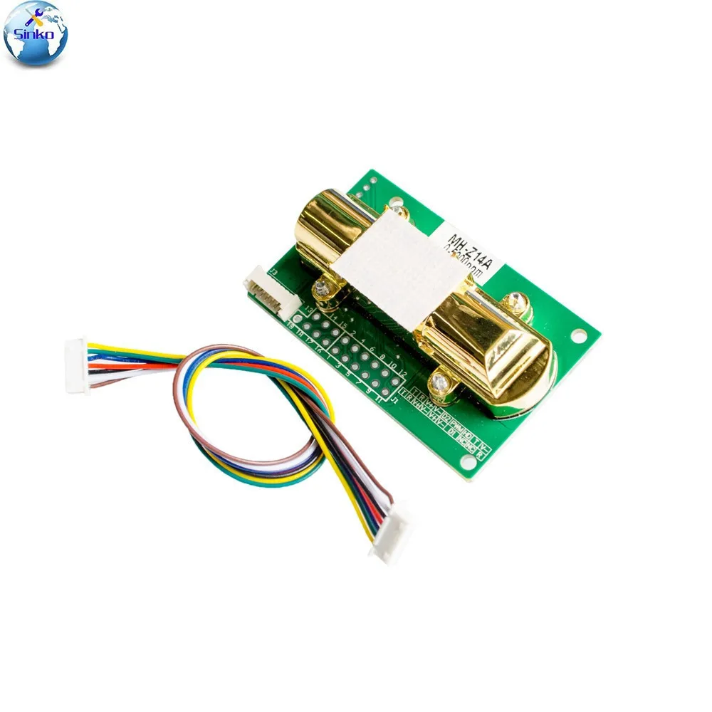 

NDIR CO2 SENSOR MH-Z14A Infrared Carbon Dioxide Sensor Module,serial Port, PWM, Analog Output With Cable MH-Z14
