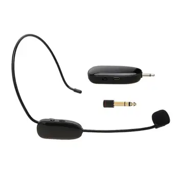

Upgrade 2.4G Wireless Microphone Speech Headset Megaphone Radio Loud Mic