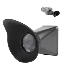 Бренд увеличительное видоискателя увеличительное стекло для просмотра Viewfinders2.8X ЖК-дисплей Экран крученая со вставками капюшон устройства для камеры