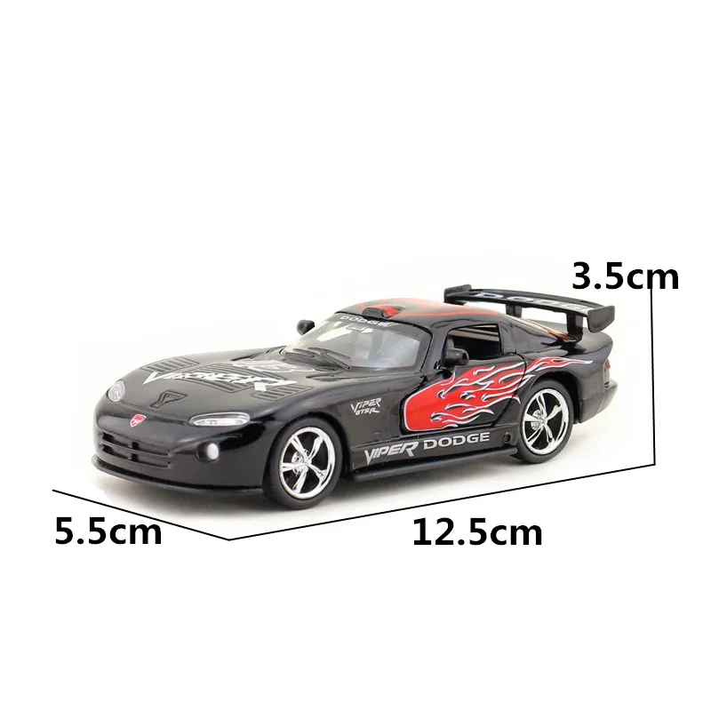 KINSMART литая металлическая модель/Масштаб 1:36/Dodge Viper GTSR Супер гоночный
