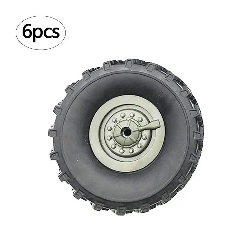 

RC Car Tires Applies To: 1:16 RC Car WPL B36 B-36 B36K B36 KIT Truck 6pcs/