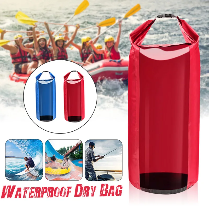 

10/20/30L Waterproof Dry Bag Swimming Pack Sack Pouch For Outdoor Sports Kayak Floating Boating Camping Water Resistance
