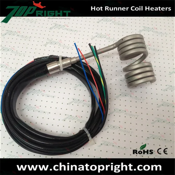 4x4mm 550w hot runner heater coil